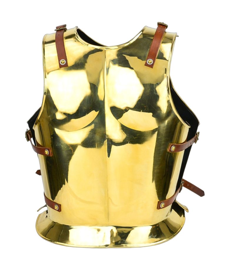 Greek Muscle Armor - Brass