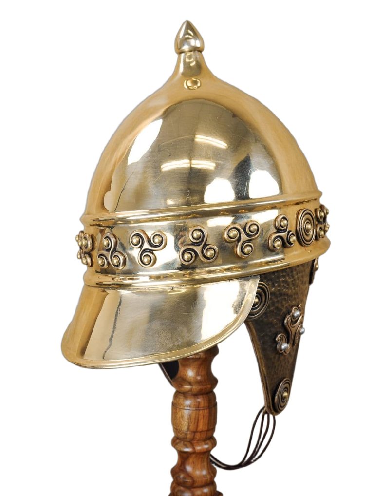 Celtic Montefortino Helm  Brass