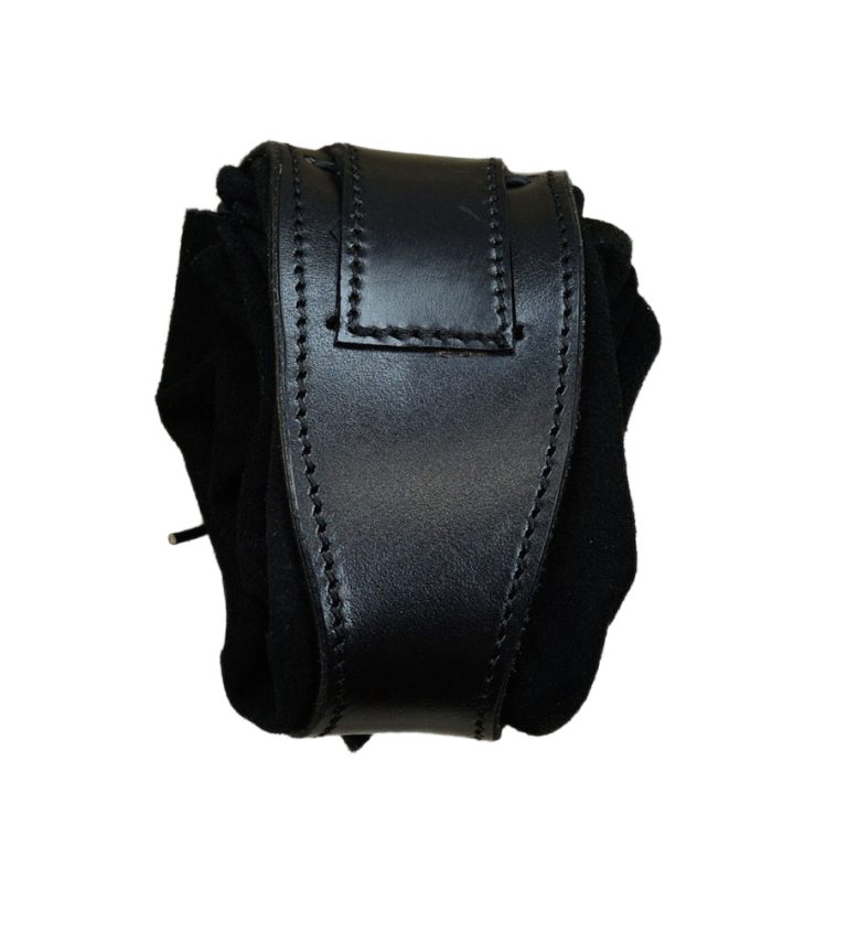Leather Belt Pouch with Toggle