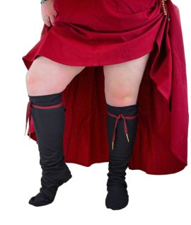Medieval Ladies Chausses with Laces