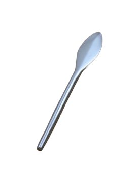 This arrowhead is crafted from high carbon steel and is unsharpened.