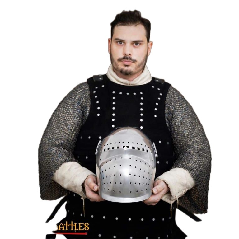 14th Century Bascinet with Visor