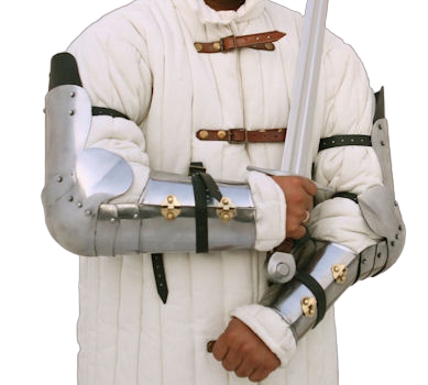 15th Century Arm Armor - 18 Gauge