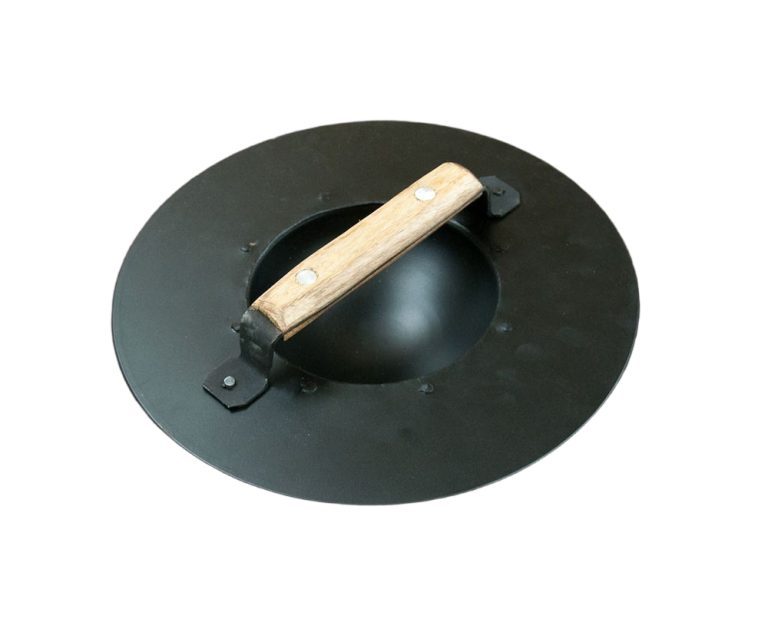 Blackened Steel Buckler - 14 Gauge