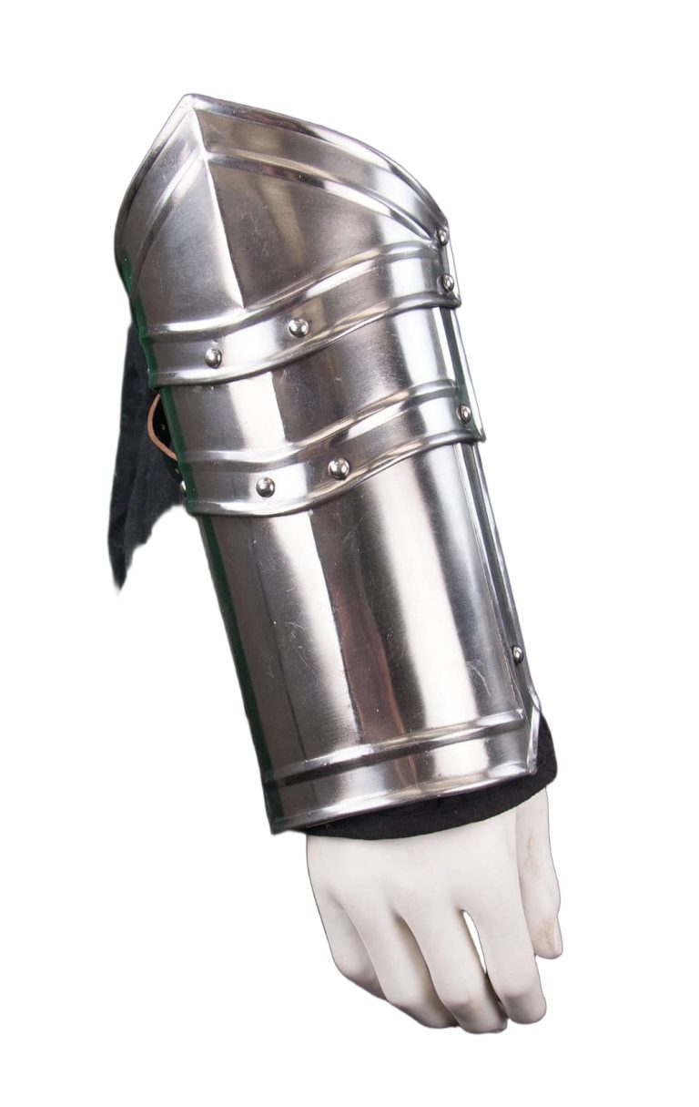 Ridged Bracers  18 Gauge Steel