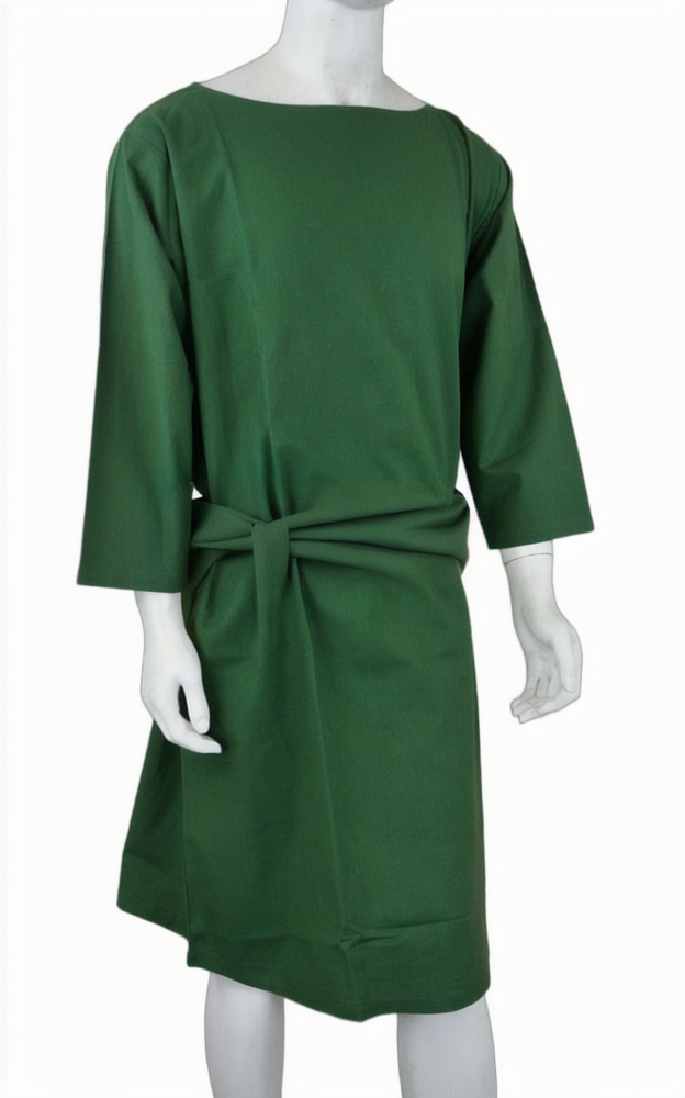 Roman Cotton Tunic - Green