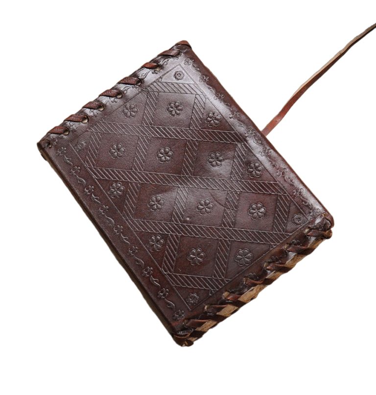 Leather-Bound Medieval Diary