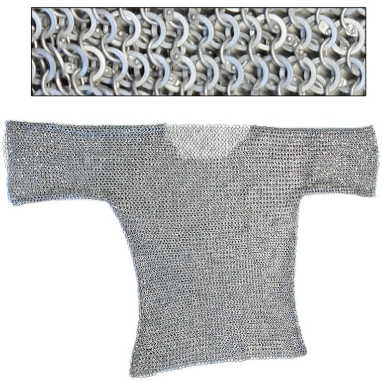 Aluminum Haubergeon Chainmail