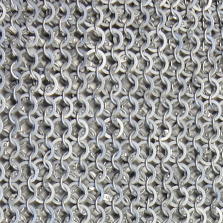Aluminum Haubergeon Chainmail