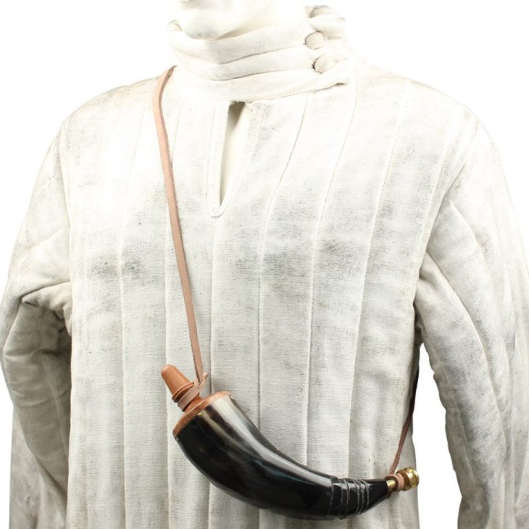 Colonial Powder Horn w/Brass Screw