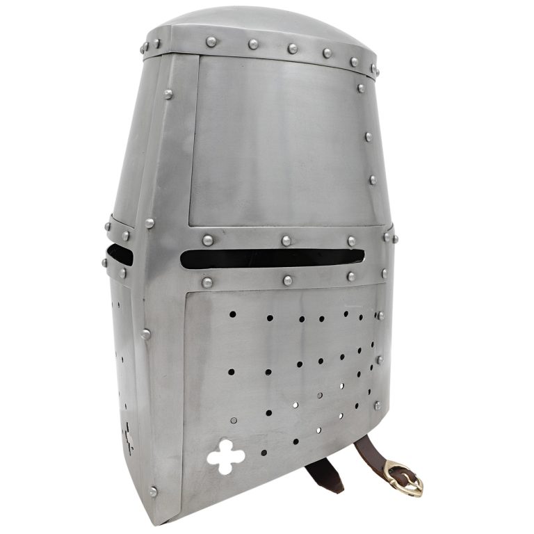 Great Helm Iron Cross Helmet