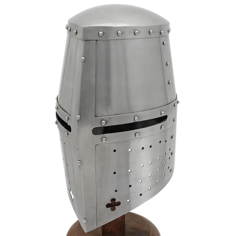 Great Helm Iron Cross Helmet