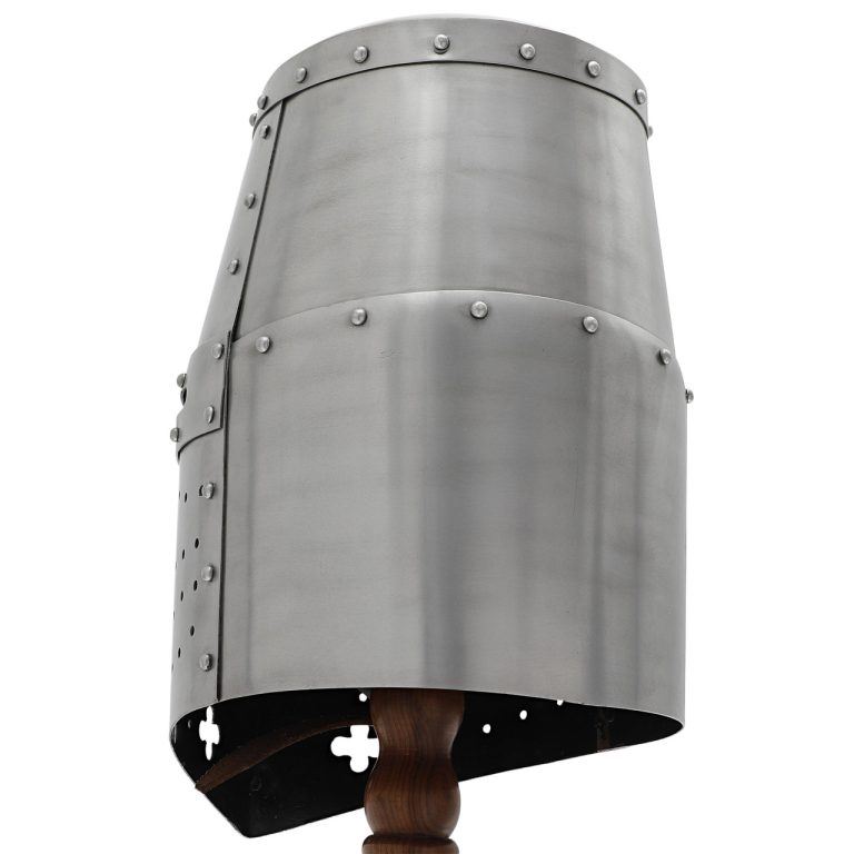 Great Helm Iron Cross Helmet