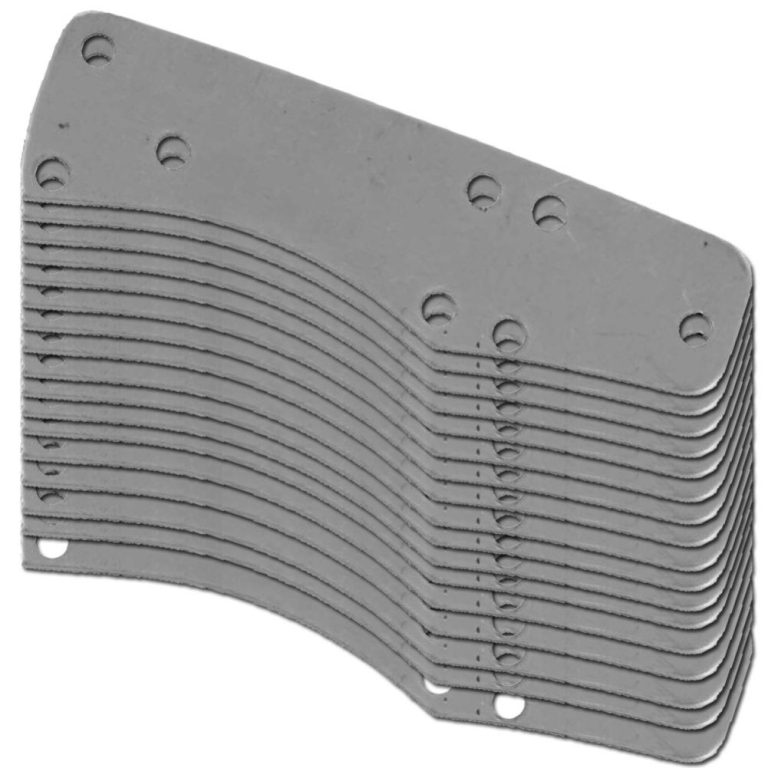 Loose Steel Lamellar Armor Plates - Type 3 Style