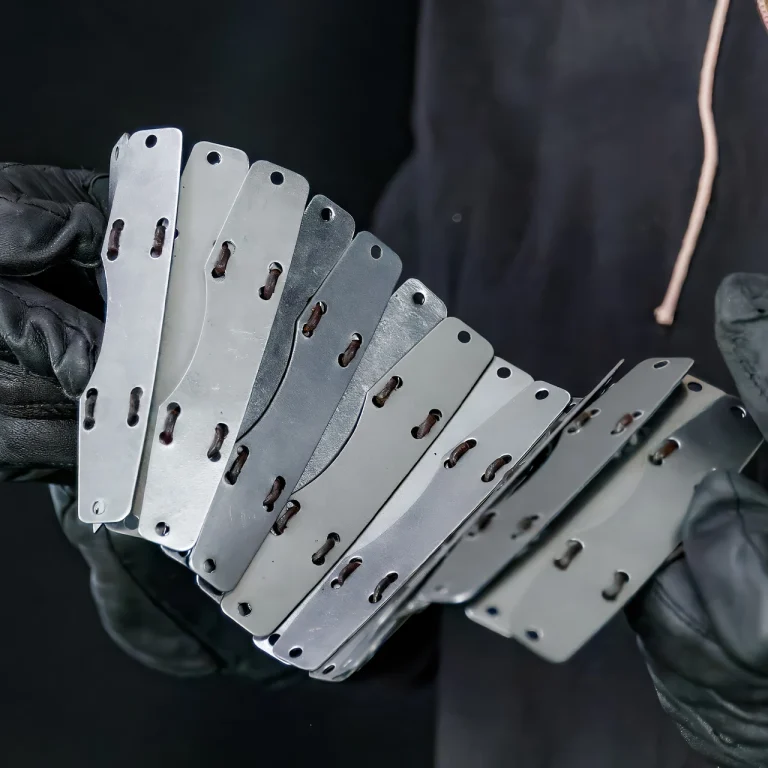 Loose Steel Lamellar Armor Plates - Type 5 Style