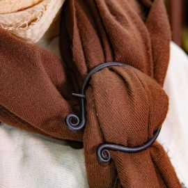 Medieval Celtic Cloak Brooch
