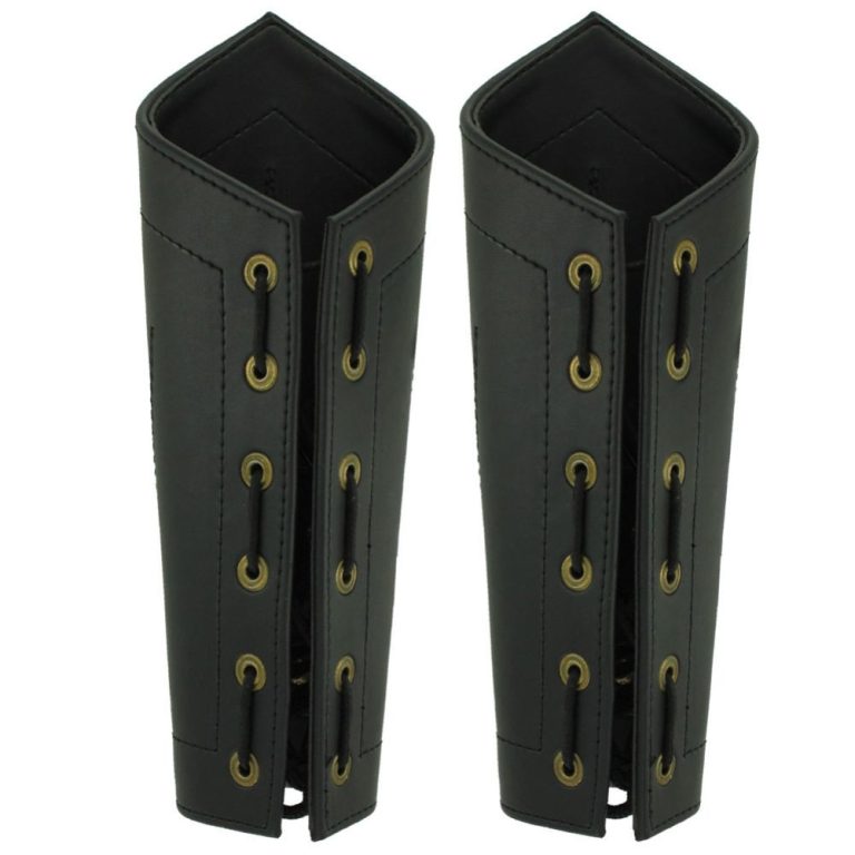 Rangers Studded Leather Greaves