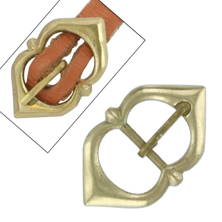 Renaissance Solid Brass Strap Buckle