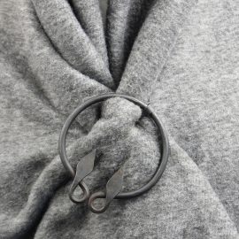 Ring Shaped Leaf Brooch