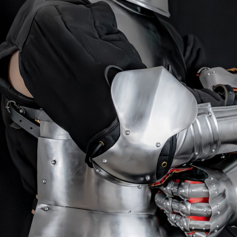 Rounded Steel Elbow Armor
