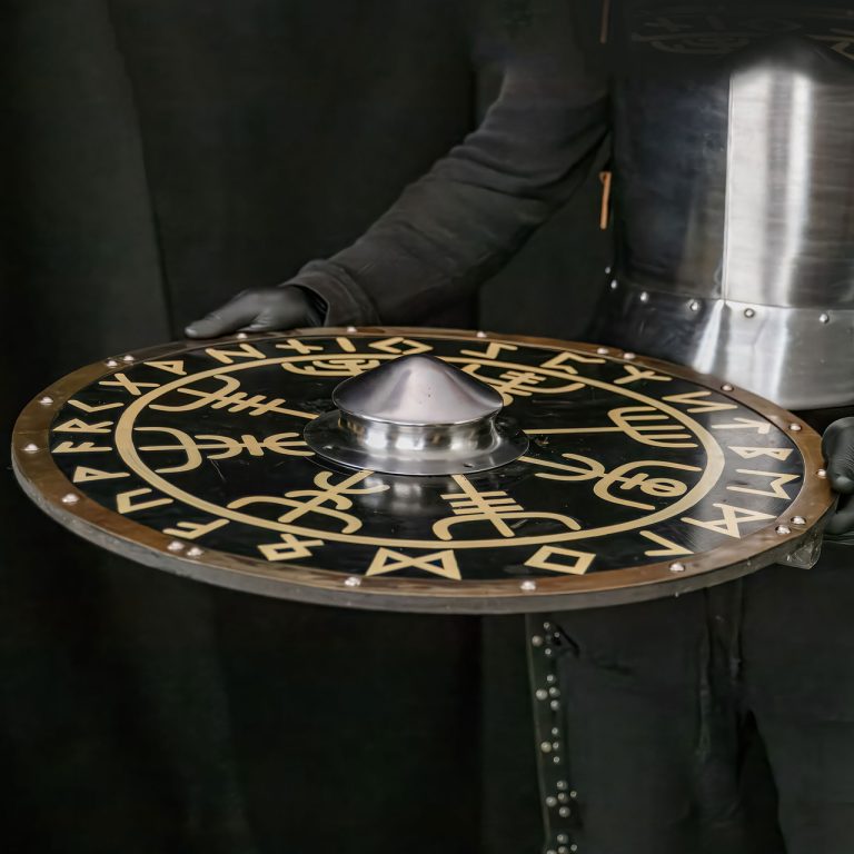 Shield Boss Iron With Rivets