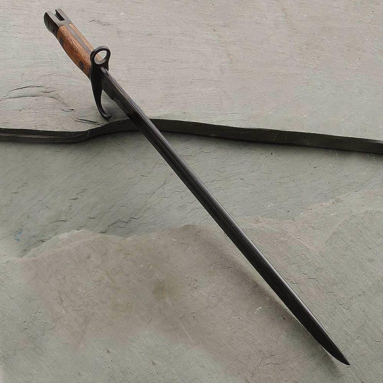 1907 Bayonet with Quillion and Sheath