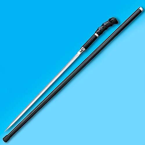 Buffalo Horn Sword Walking Cane