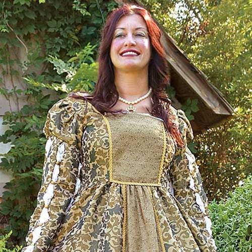 Canterbury Style Historical Gown