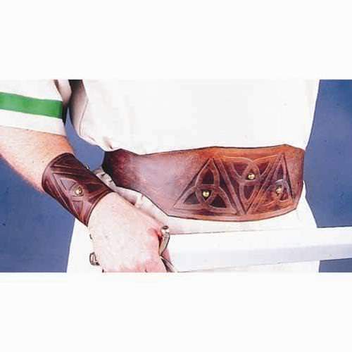 Celtic Leather Belt