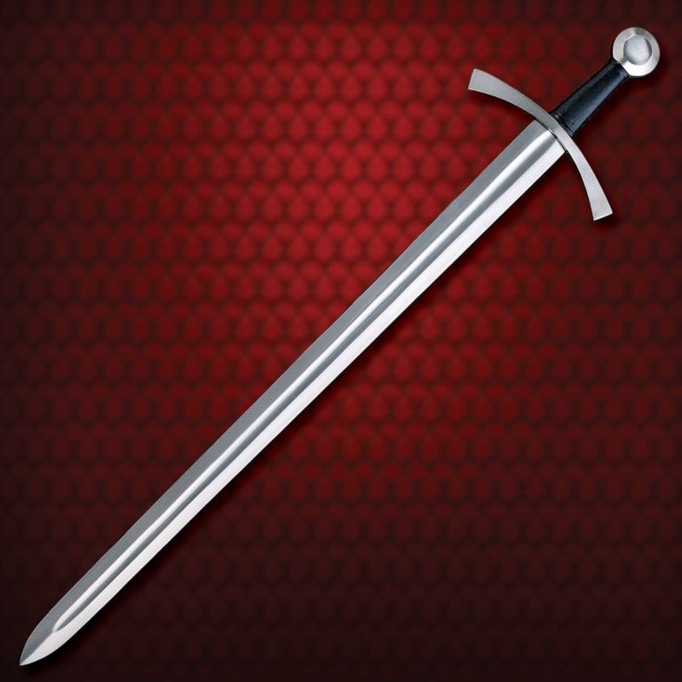 Medieval Longsword with Leather Grip