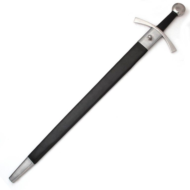 Medieval Longsword with Leather Grip