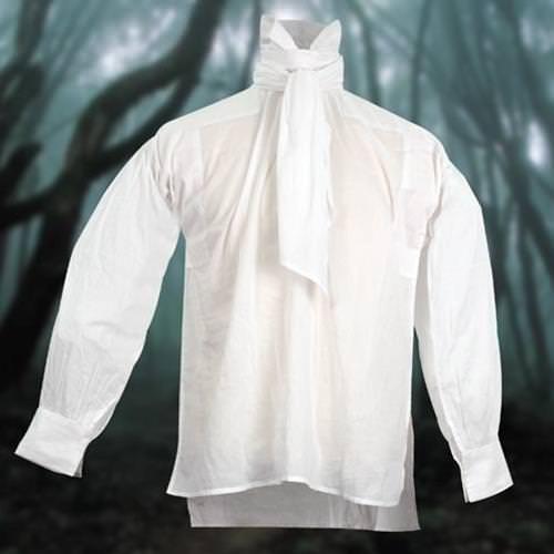 Clockwork Shirt with Attached Cravat