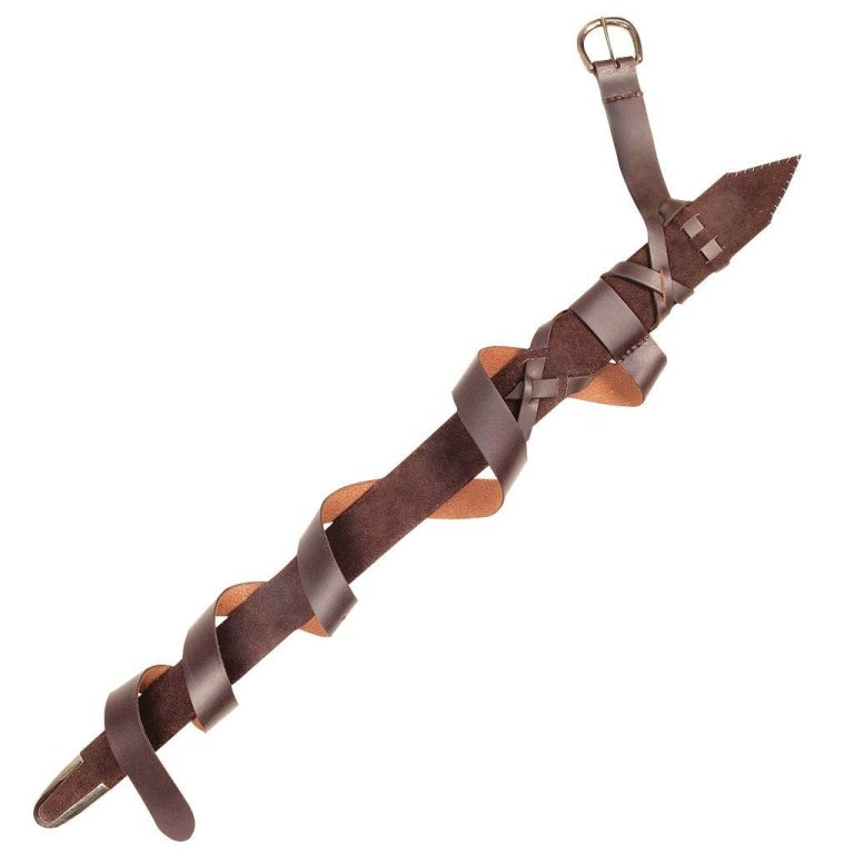 Scabbard with Attached Belt