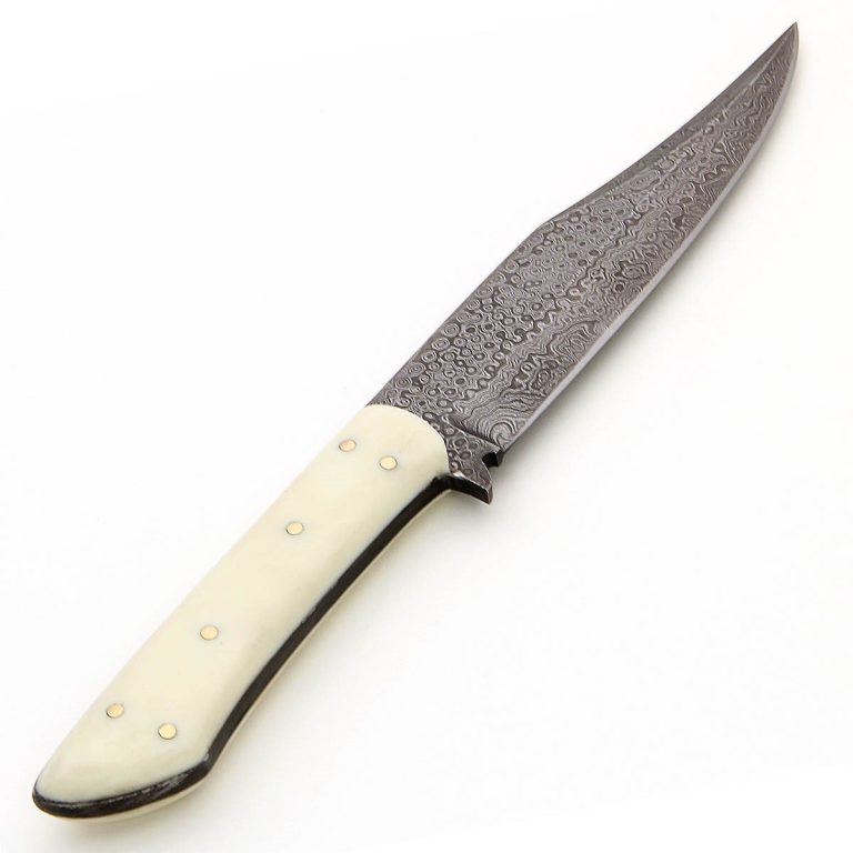 Damascus Steel Cowboy Knife