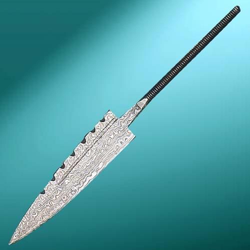 Damascus Steel Sgian Dubh Blade