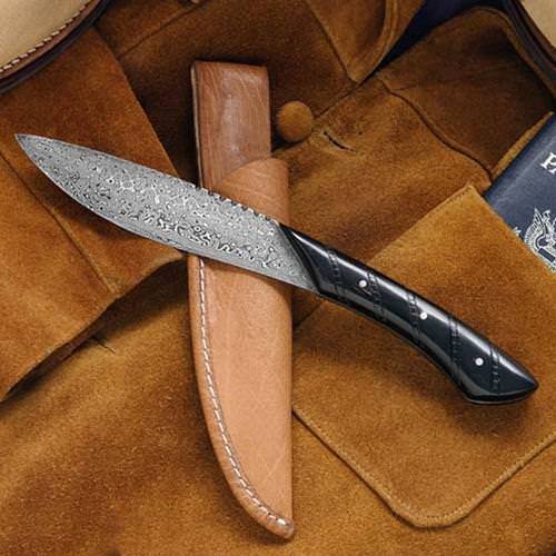 Damascus Steel Travel Knife