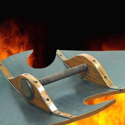 Latex Elven Battle Shield