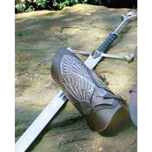 Fantasy Leather Vambraces for Armored Protection