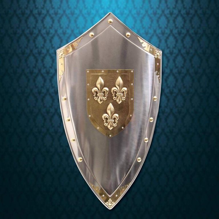 Fleur-de-lis Decorative Shield
