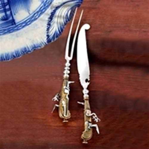 Flintlock Knife and Fork Set