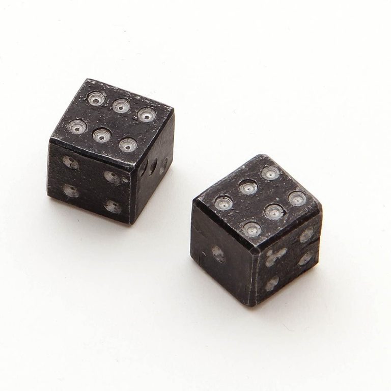 Forged Iron Dice Set
