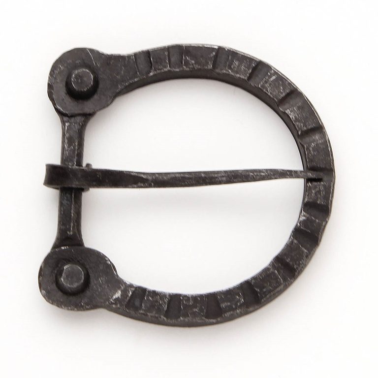 Forged Iron Knight Belt Buckle