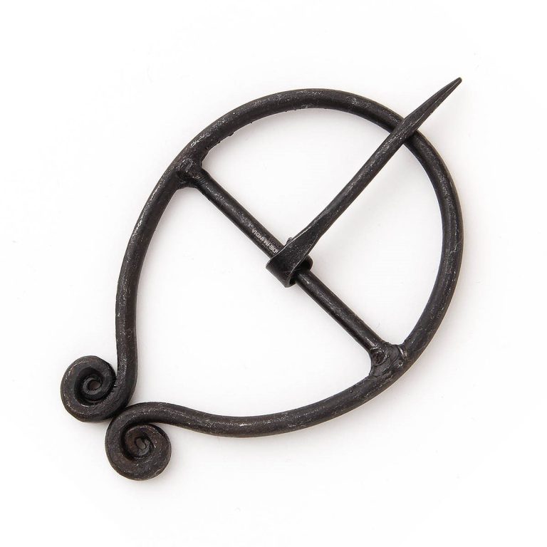 Forged Iron Women's Belt Buckle