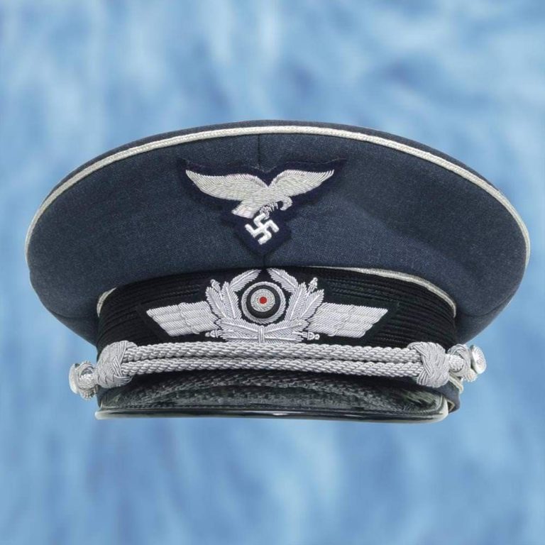 German WWII Luftwaffe Officer Cap Replica