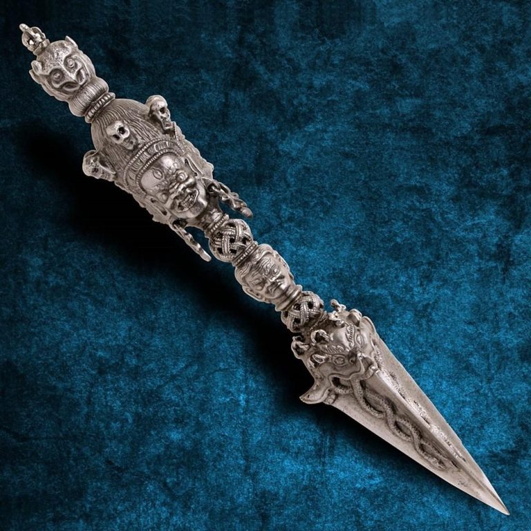 Large Phurba Ritual Dagger