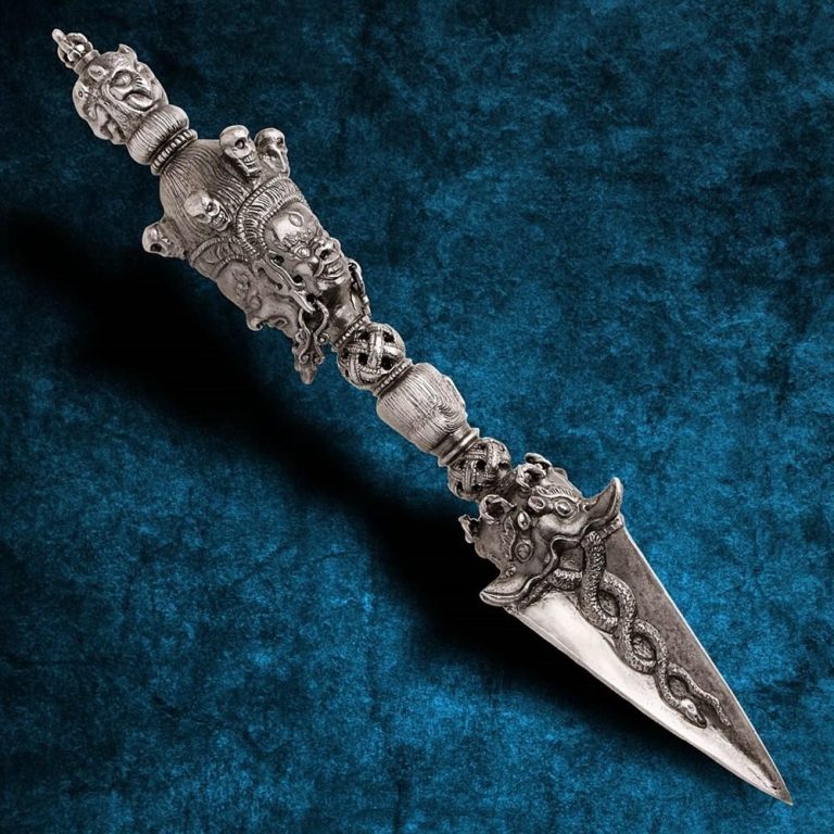 Large Phurba Ritual Dagger