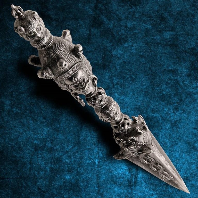 Large Phurba Ritual Dagger