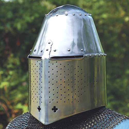 Medieval Great Helm for Armored Combat
