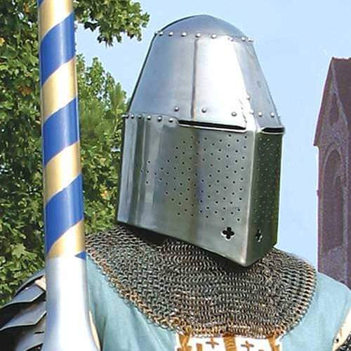 Medieval Great Helm for Armored Combat