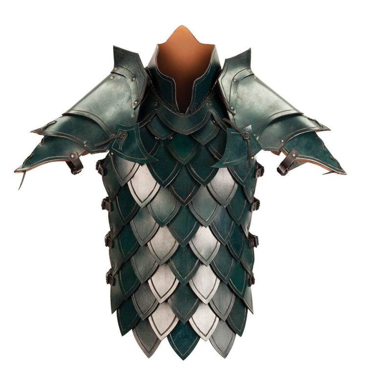 Elven Battle Armor in Green Finish